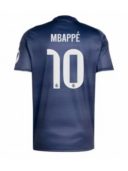 Billige Real Madrid Kylian Mbappe #10 Bortedrakt 2025-26 Kortermet